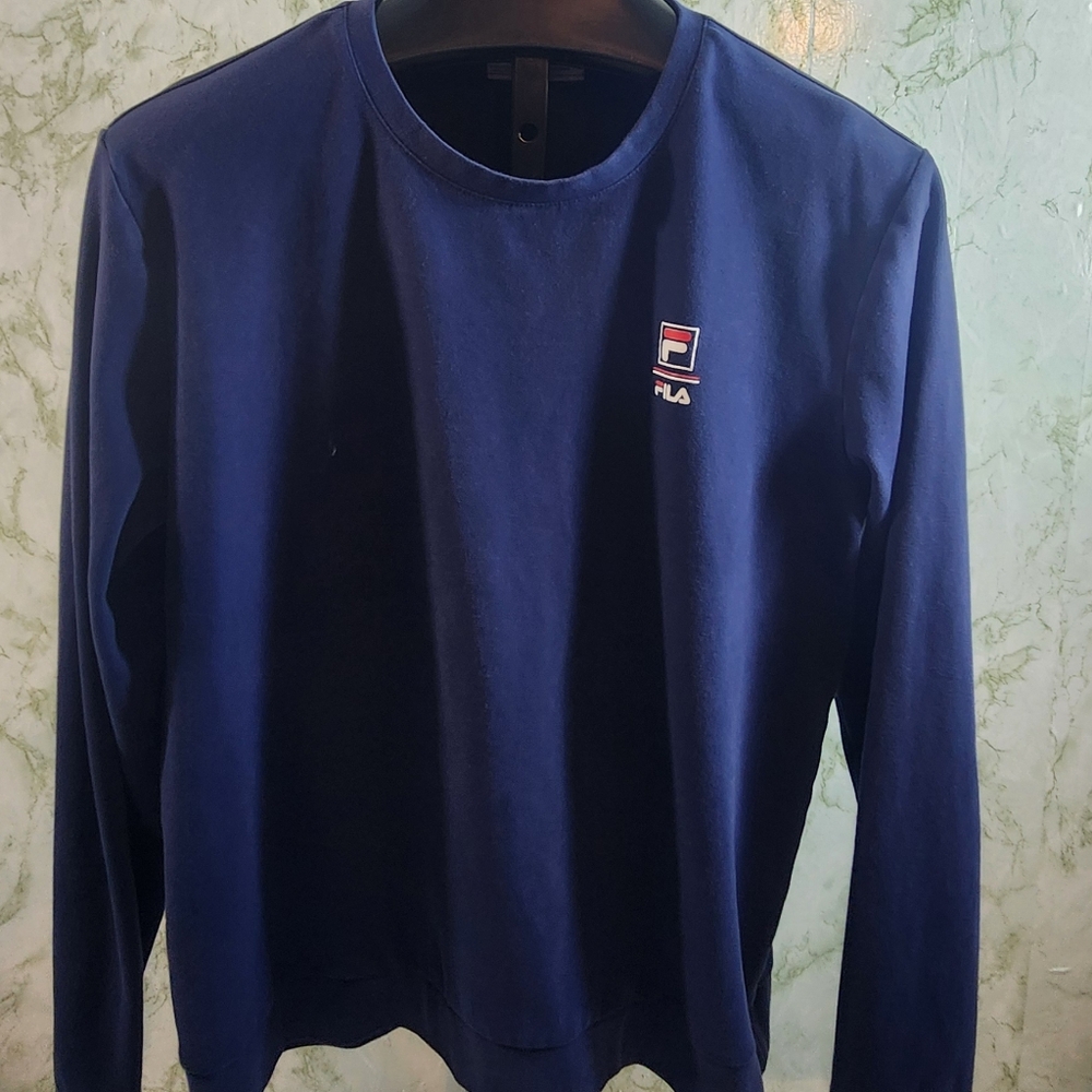 FILA Navy Crewneck Sweatshirt
